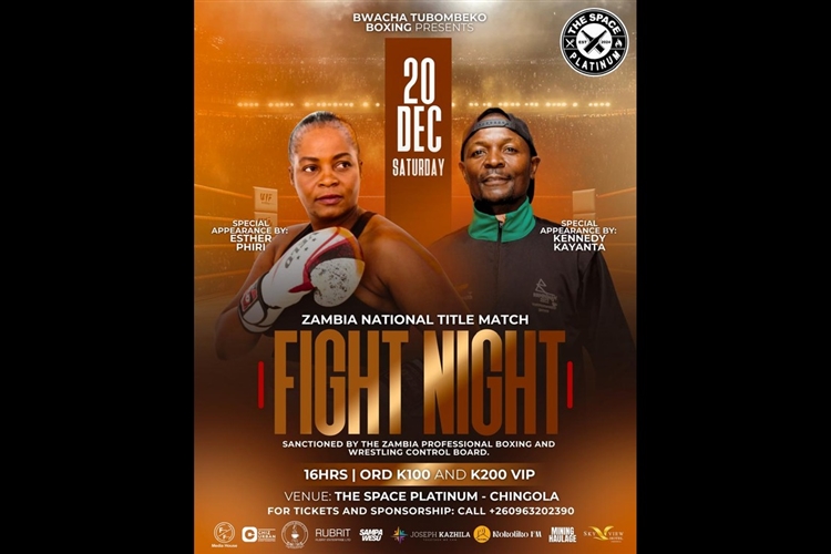 ZAMBIA NATIONAL TITLE MATCH